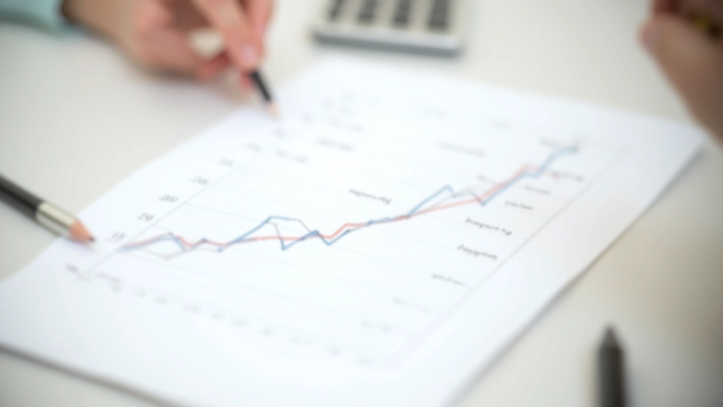 Graphique manuscrit montrant progression avec chiffres, axes étiquetés, données tracées point par point